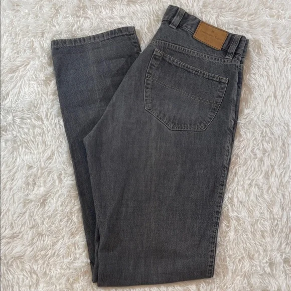 Men’s Ermenegildo Zegna Charcoal Jeans